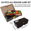 Fishing Lure Making Kit with Tackle Box -340pcs