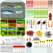 Fishing Lures Kit na sulit sa bawat sentimo, Piniling Fishing Lures at Tackle Kit para sa Freshwater Fishing, Abot-kayang Regalo na Premium Starter Fishing Gear Set Available [WM]