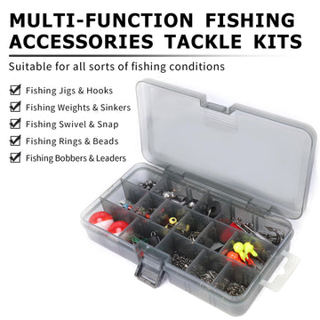 10 must haves for a tackle box Fishing Lures Accessories Kit with Tackle Box