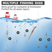 Fishing Lures Accessories Kit with Tackle Box | 203pcs