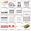 Fishing Lures Accessories Kit with Tackle Box | 255pcs