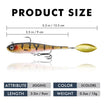 Soft Bait Spinner Tail Swimbait