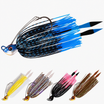 Titanium Weed Guard Swim Jig with Teflon Coated BKK Hook
