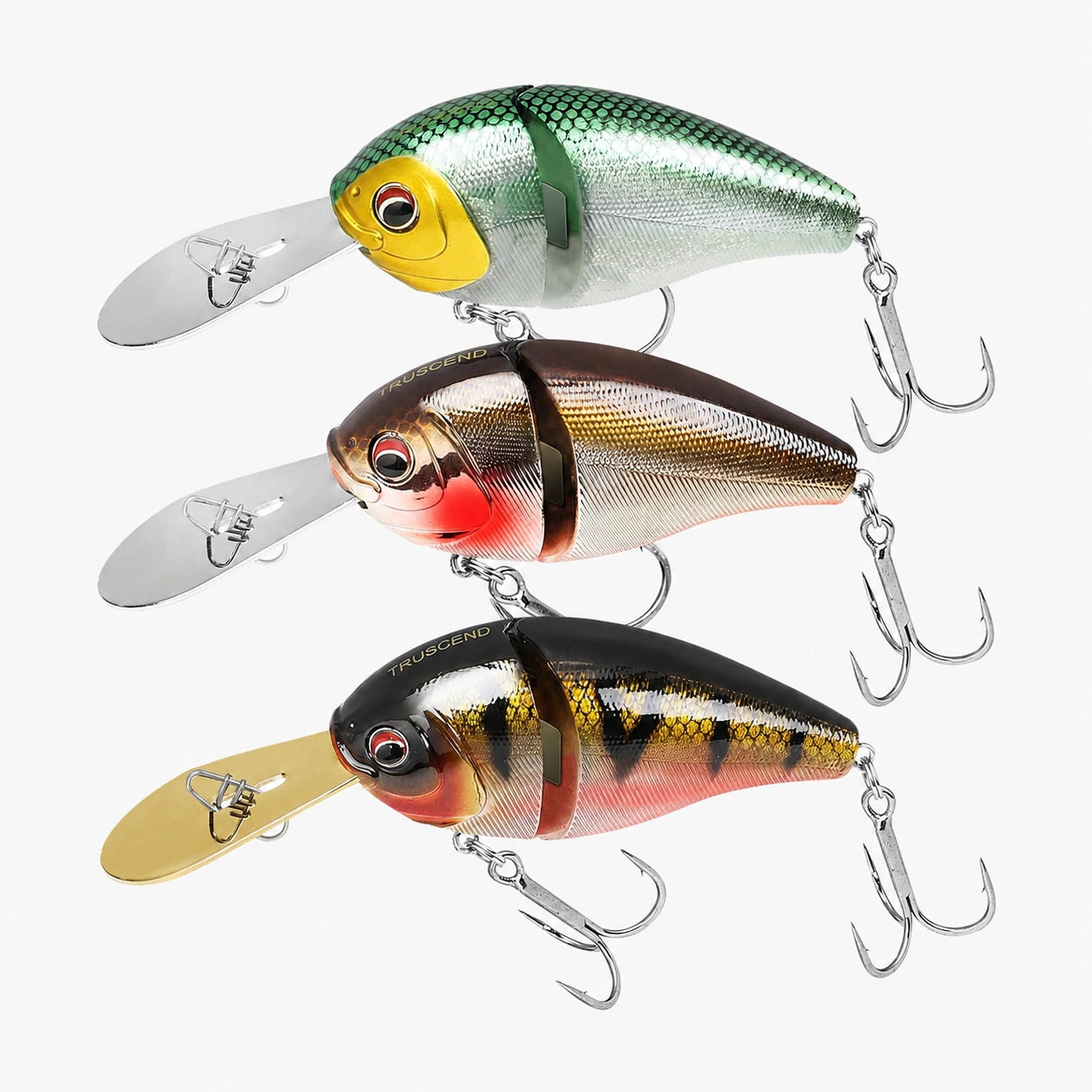 TRUSCEND Craz Crankbait Fishing Lures Saltwater Freshwater