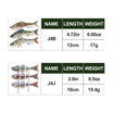 4 Segment Metal Jointed Swimbait