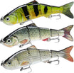 TRUSCEND Fishing Lures para sa Bass Trout Crappie, Lifelike Swim Baits na Pangisdang Gear Accessories para sa Walleye at Pike Slow Sinking Pangtubig-tabang at Pangtubig-alat na Jigs, Kamangha-manghang Regalo Pangisda para sa Kalalakihan [WM]