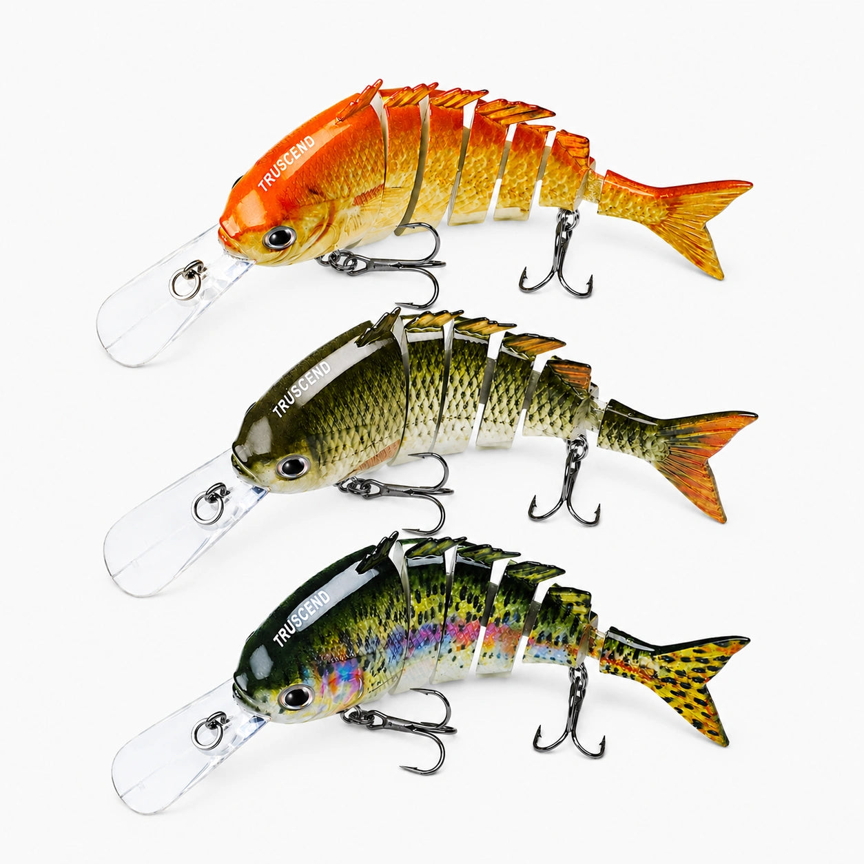 8 segmented fishing lures HANDING M1 8-Segment Swimbait - 3.9in 3/8oz a long lip design Pine State Tackle 8 Segmented