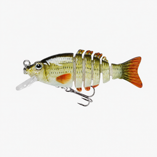 5 piece set multi-jointed swim fishing lure Flying Fish Jointed Swimbait Lures Glide Baits Variety Multi Jointed mini grasshopper Multi-Jointed Swimbait Fishing Lures Kit