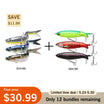 Jointed Swimbait [3Pcs] + Revenge Plopper [3Pcs]