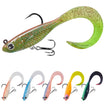 TRUSCEND Duramax Pre-Rigged TPE Soft Swimbait Fishing Lures with BKK Hooks
