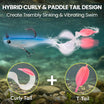 TRUSCEND Duramax Pre-Rigged TPE Soft Swimbait Fishing Lures with BKK Hooks