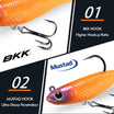 TRUSCEND Duramax Pre-Rigged TPE Soft Swimbait Fishing Lures with BKK Hooks