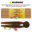 TRUSCEND Duramax Pre-Rigged TPE Soft Swimbait Fishing Lures with BKK Hooks