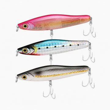 TRUSCEND Topwater Pencil Plopper Fishing Lures