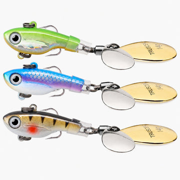 TRUSCEND Metal Fishing Lure with Spinner Blade - Truscend Fishing