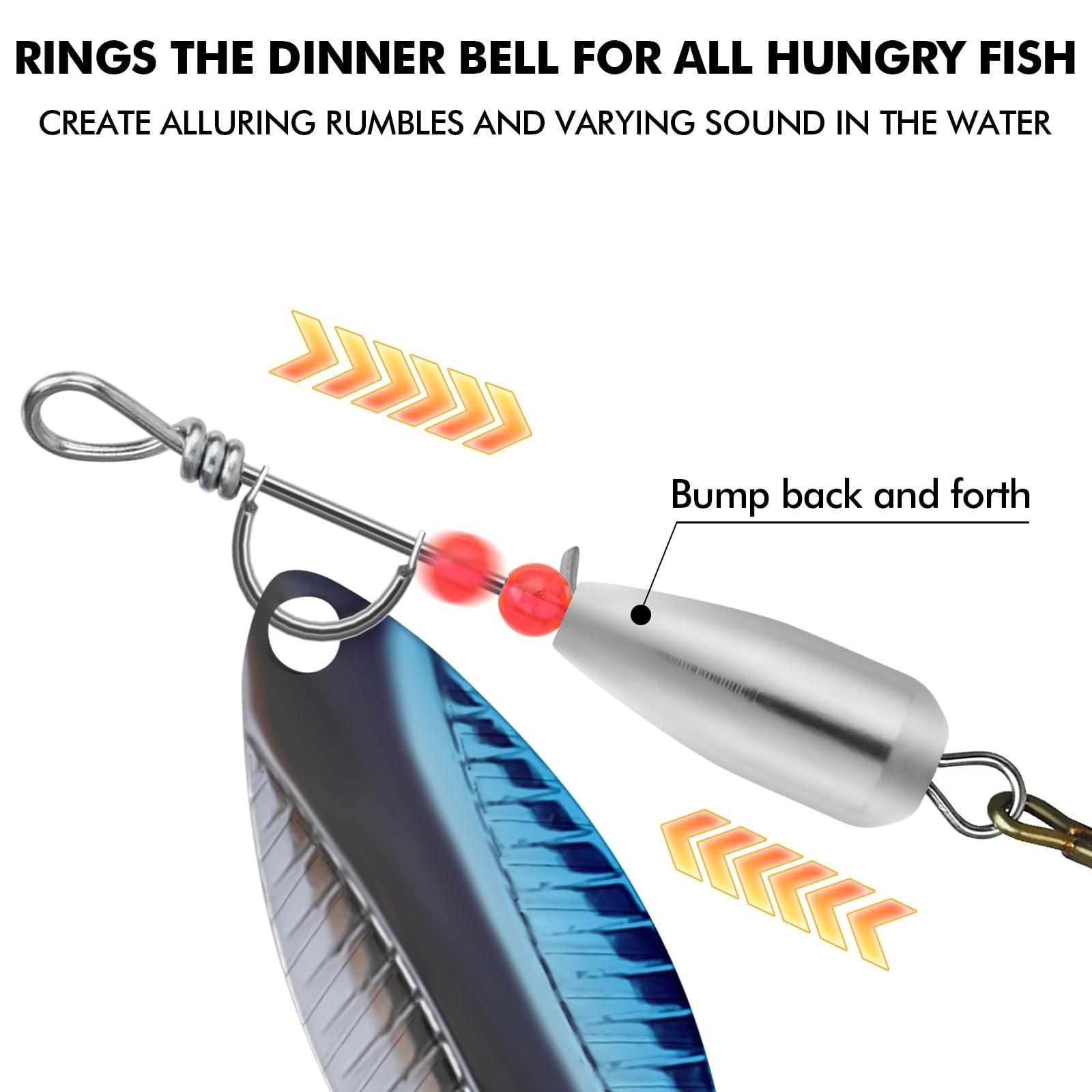 Rooster Tail Spinnerbaits Fishing Lures