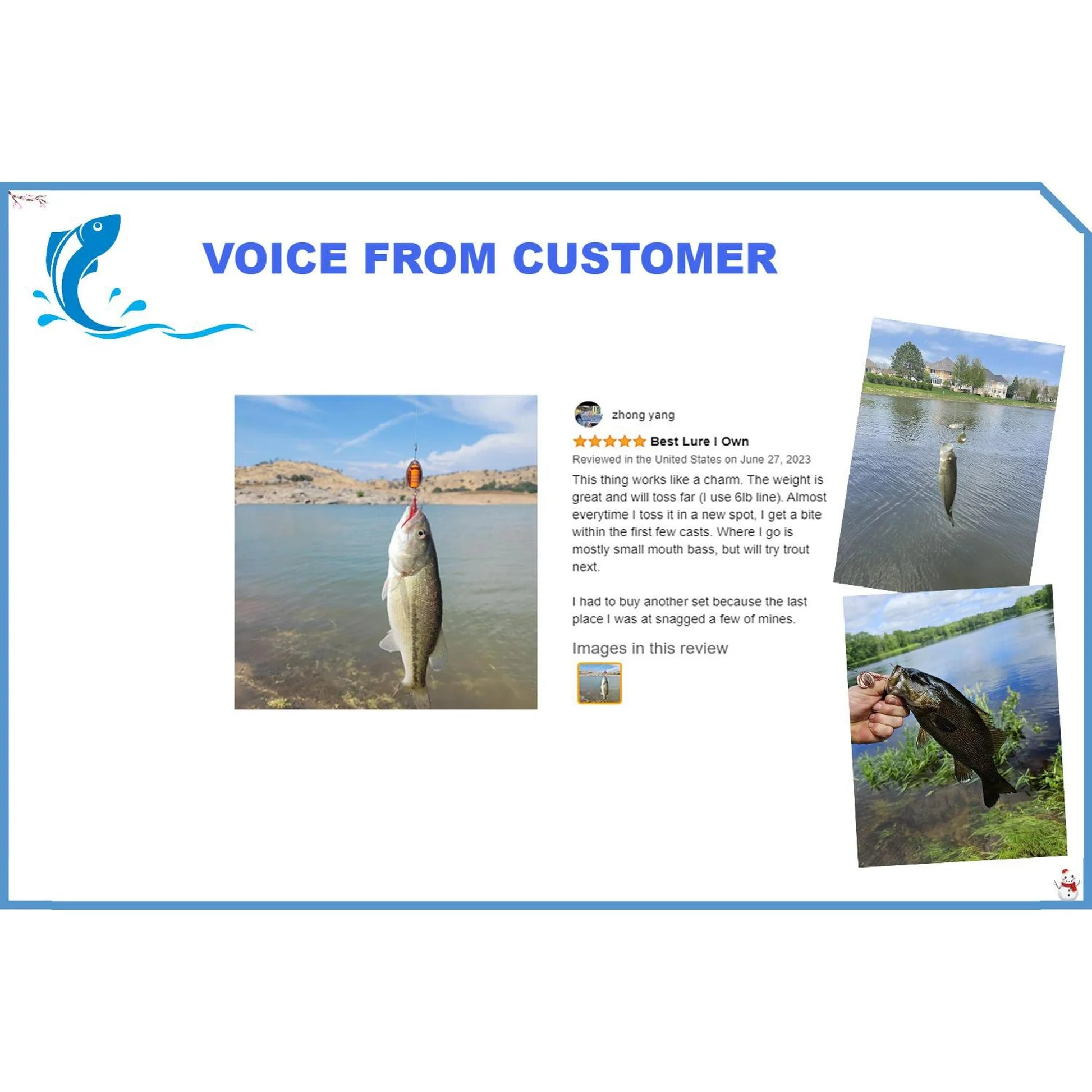 Rooster Tail Spinnerbaits Fishing Lures
