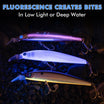 Floating Minnow Fishing Lure | Hard Bait | Rattle | Weight Transfer |  Mustad Hooks | For Bass, Trout & Pike
