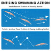 Floating Minnow Fishing Lure | Hard Bait | Rattle | Weight Transfer |  Mustad Hooks | For Bass, Trout & Pike