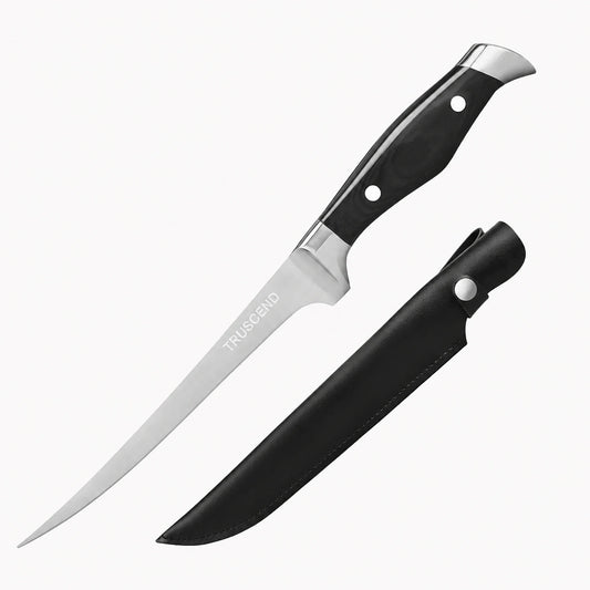 Boning Knife | Protective Sheath | Pagtatali, Paghihiwa, Paglilinis, at Pagbalat | Ergonomic Anti-slip Handle