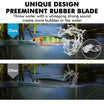 TRUSCEND PoPobait na may BKK Hooks, Top Water Whopper Plopper Fishing Lures para sa Bass Walleye Pike Catfish, Lumulutang na Lure para sa Fresh Water o Saltwater Amazing Lures Fishing Gifts para sa Family Fishing [WM]