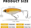 Bionic Pike Swimbait [3Pcs] + Solo Splash Plopper [3Pcs]