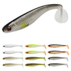 Pininturahang Kamay na Soft Paddle Tail Fishing Lures