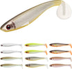 Pininturahang Kamay na Soft Paddle Tail Fishing Lures
