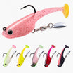 Paddle Tail Swimbait – TPE Soft Fishing Lure with Spinner Blade