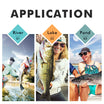 TRUSCEND shadtale 6 Packs Soft Bass Fishing Lures, Swimbait Paddle Tail Lures na may Pre-Rigged Hook Pangisda sa Fresh Water at Saltwater Fishing Baits Kagamitan sa Pangisda para sa Bass Trout Walleye, Crappie Fishing Jigs 2.8in/0.2oz [WM]