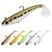 Shadtale Soft Fishing Lures | BKK Hooks | Paddle Tail Swimbait | For Bass & Trout & Crappie & Walleye