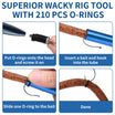 Superior Wacky Rig Tool with 210 PCS O-Rings and step-by-step assembly instructions.