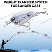 TRUSCEND Metal Lip Crankbait Fishing Lure with BKK Hooks & Rattle
