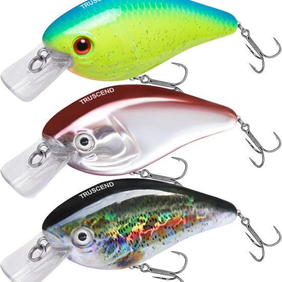 Craz Crankbait Fishing Lures | For Saltwater  & Freshwater Deep Diving