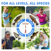 [6pcs] Dual Blades Vibespinner Tail Spinner Fishing Lure with BKK Hooks