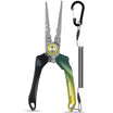 Lockable Fishing Pliers with Ergonomic Handle & Teflon Coating