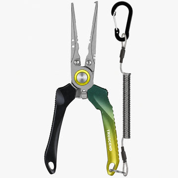 Lockable Fishing Pliers with Ergonomic Handle & Teflon Coating