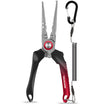 Lockable Fishing Pliers with Ergonomic Handle & Teflon Coating