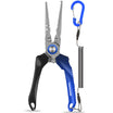 Lockable Fishing Pliers with Ergonomic Handle & Teflon Coating