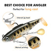 Pang-akit na Soft Glide | BKK Hooks | Paddle Tail Swimbait | Spinner | Para sa Bass, Trout, Crappie, at Walleye