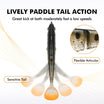 Pang-akit na Soft Glide | BKK Hooks | Paddle Tail Swimbait | Spinner | Para sa Bass, Trout, Crappie, at Walleye