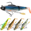 Pang-akit na Soft Glide | BKK Hooks | Paddle Tail Swimbait | Spinner | Para sa Bass, Trout, Crappie, at Walleye