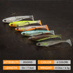 Shadtale Soft Fishing Lures | BKK Hooks | Paddle Tail Swimbait | For Bass & Trout & Crappie & Walleye
