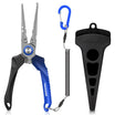 Lockable Fishing Pliers with Ergonomic Handle & Teflon Coating