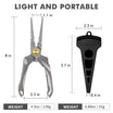 Lockable Fishing Pliers with Ergonomic Handle & Teflon Coating