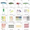 Kit de fabrication de leurres de pêche avec boîte de rangement - 340 pièces