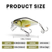 [6PCS] TRUSCEND Pinakamaliit na Pinagsamang Swimbaits