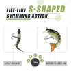 (3pcs) Six-Segmented Swimmax + (2pcs) Smallest Jointed Swimbaits
