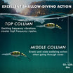 Gelenk-Crankbait, schwebend