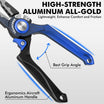Lockable Fishing Pliers with Tungsten Carbide Cutter & Teflon Coating